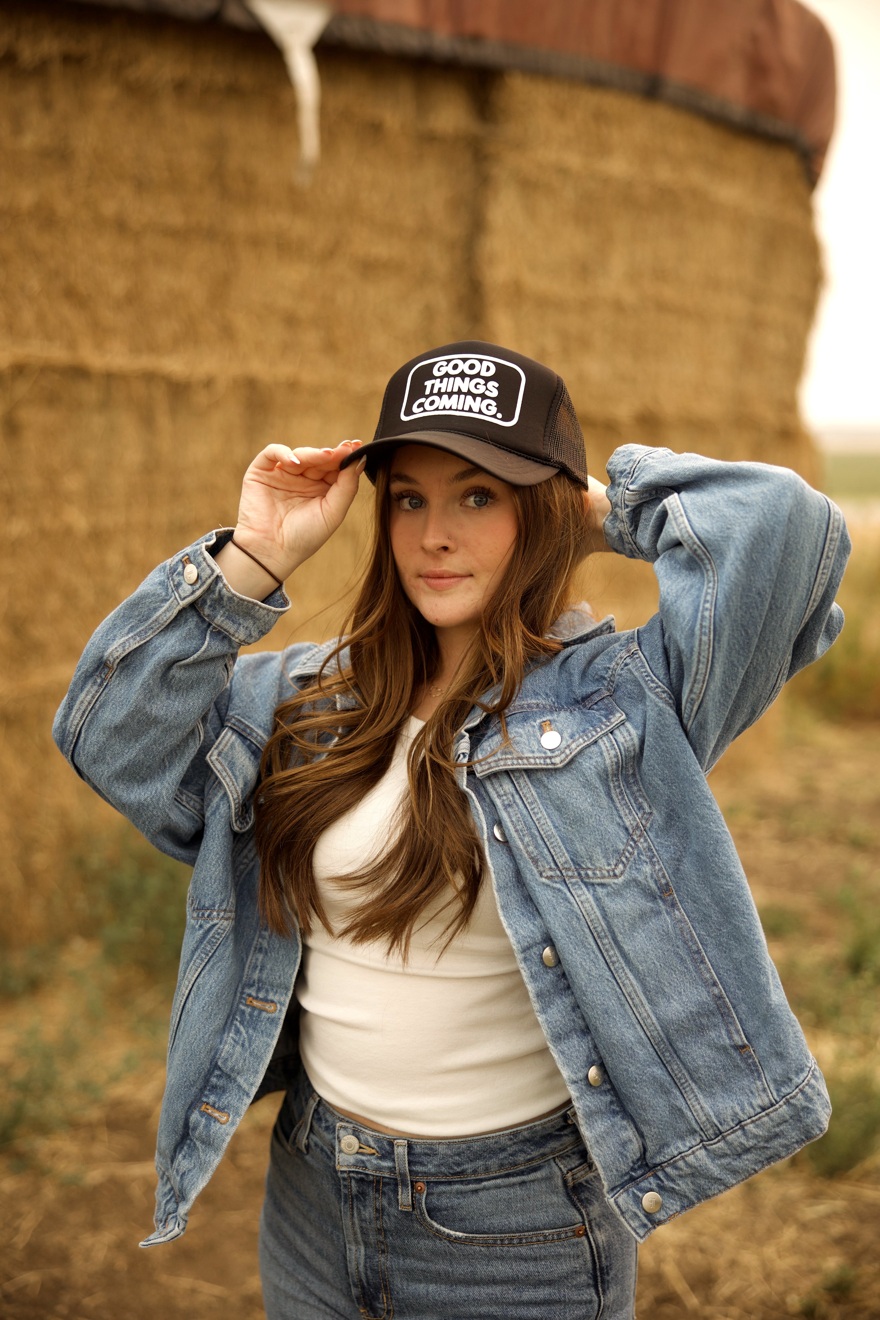 GOOD THINGS COMING. Foam Trucker Hat