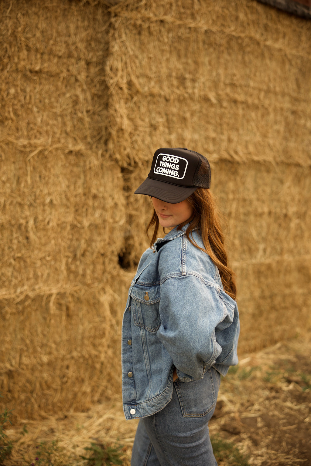 GOOD THINGS COMING. Foam Trucker Hat