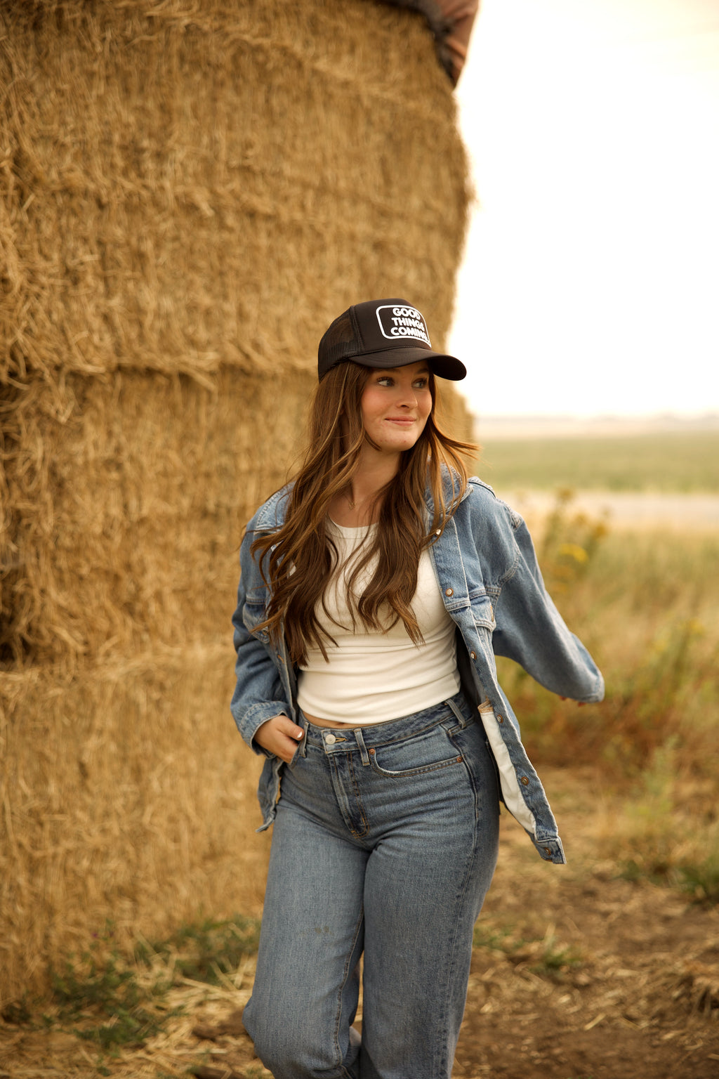 GOOD THINGS COMING. Foam Trucker Hat