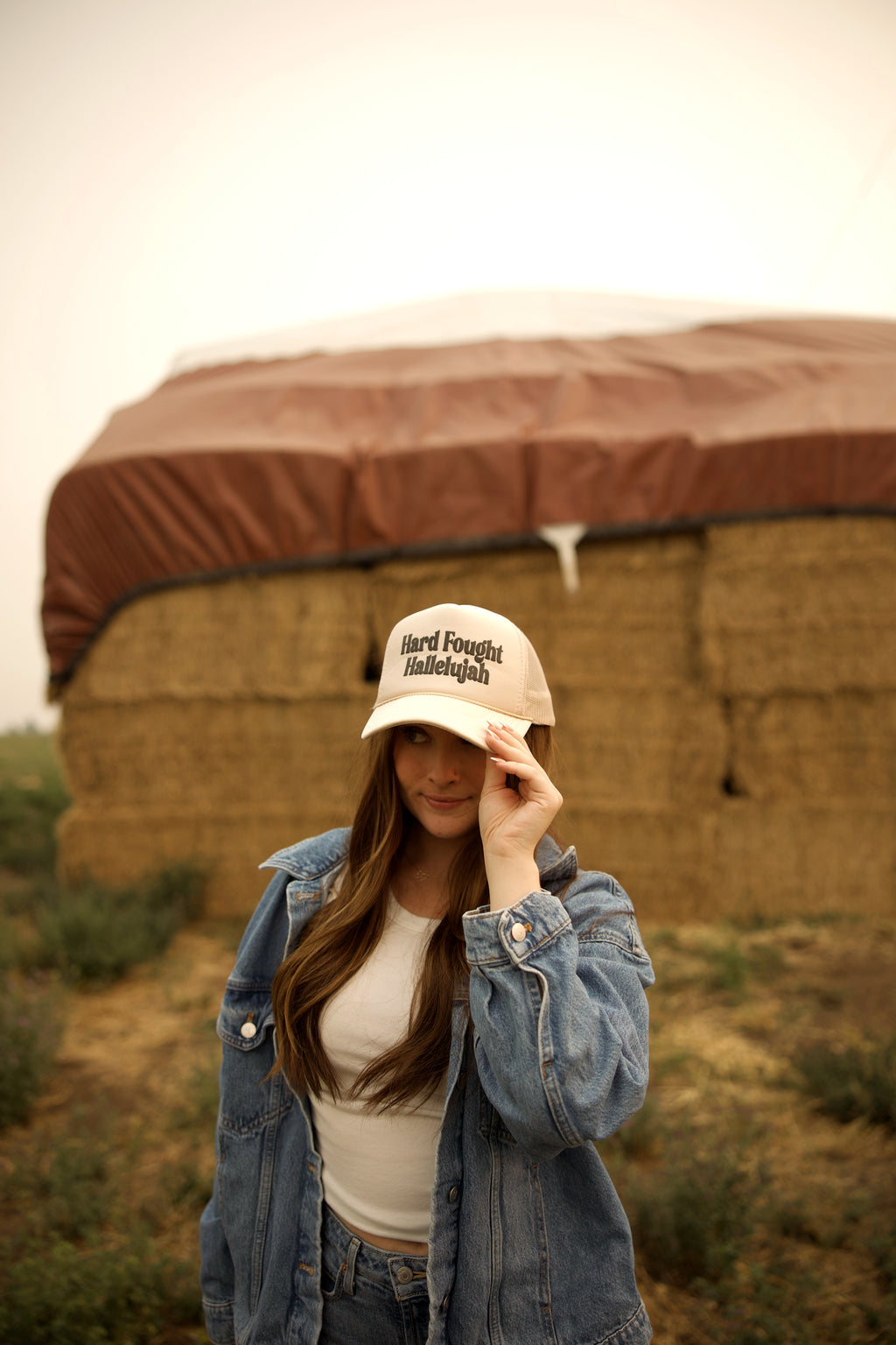 Hard Fought Hallelujah Foam Trucker Hat